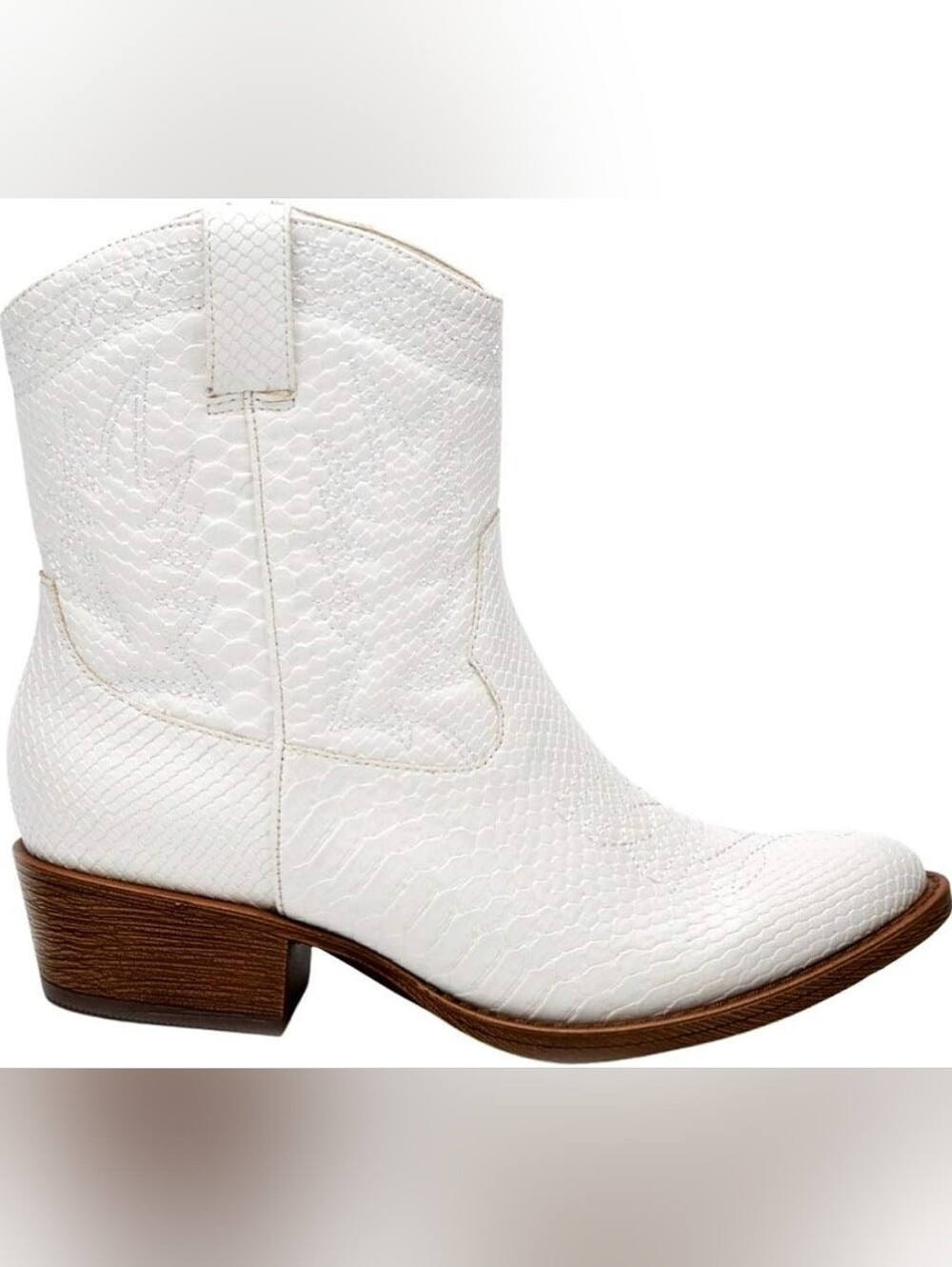 NWT Coconuts by Matisse Pistol White Western Boots